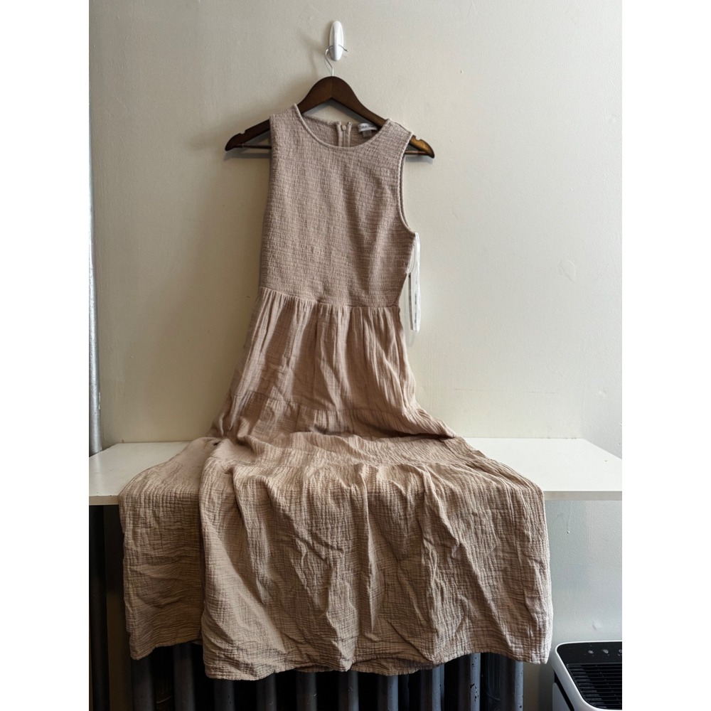 Calvin Klein Beige Maxi Dress